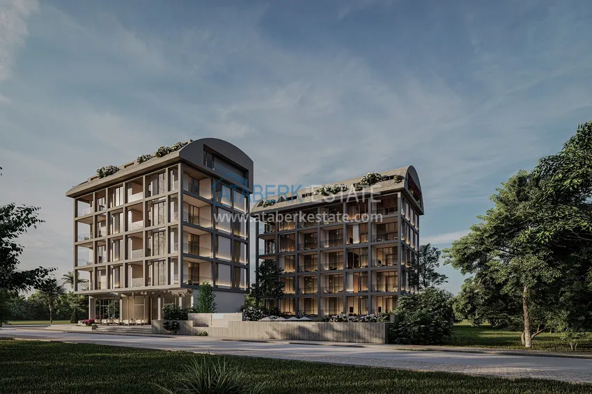 Nowy projekt kompleksu mieszkaniowego w rejonie Kargicak na II linii brzegowej 2 