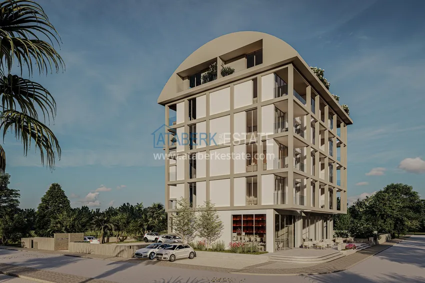Nowy projekt kompleksu mieszkaniowego w rejonie Kargicak na II linii brzegowej 22 