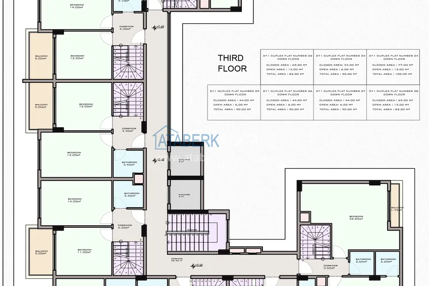 Kupuj taniej Projekt kompleksu mieszkalnego w budowie w dzielnicy Alanya — Oba 1 