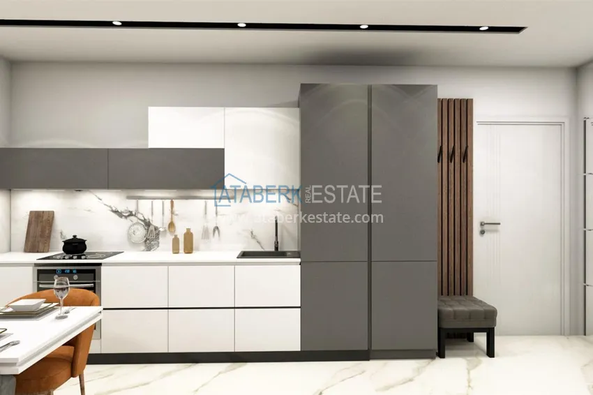 Kupuj Apartamenty od dewelopera w Alanyi - nowy kompleks mieszkalny w Oba, centrum 3