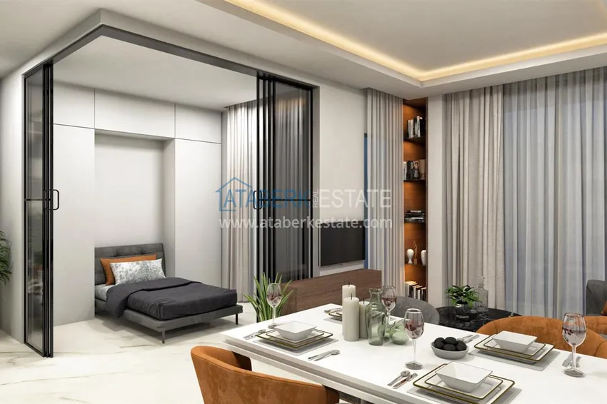 Kupuj Apartamenty od dewelopera w Alanyi - nowy kompleks mieszkalny w Oba, centrum 5
