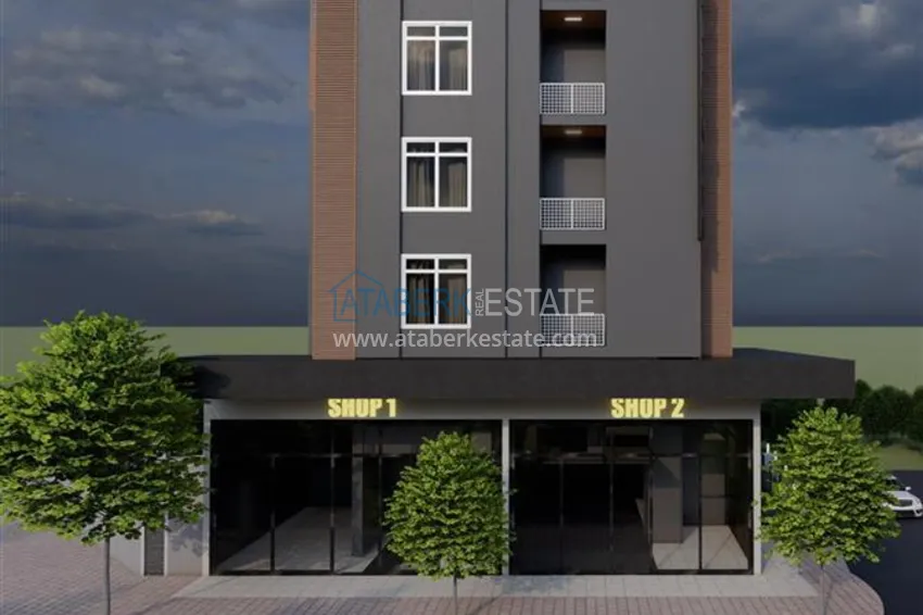 Apartamenty w centrum Alanyi - plaża Keykubat w nowym kompleksie mieszkalnym 7 
