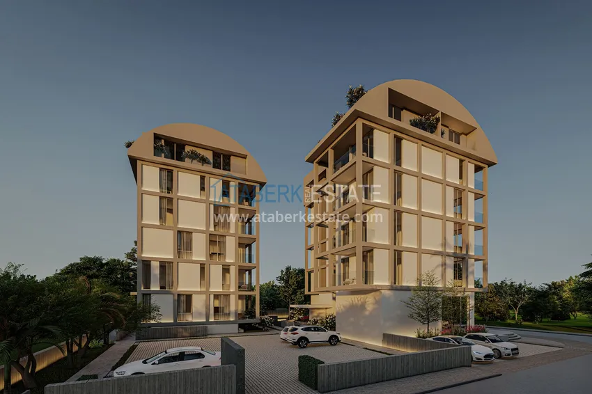 Nowy projekt kompleksu mieszkaniowego w rejonie Kargicak na II linii brzegowej 4 