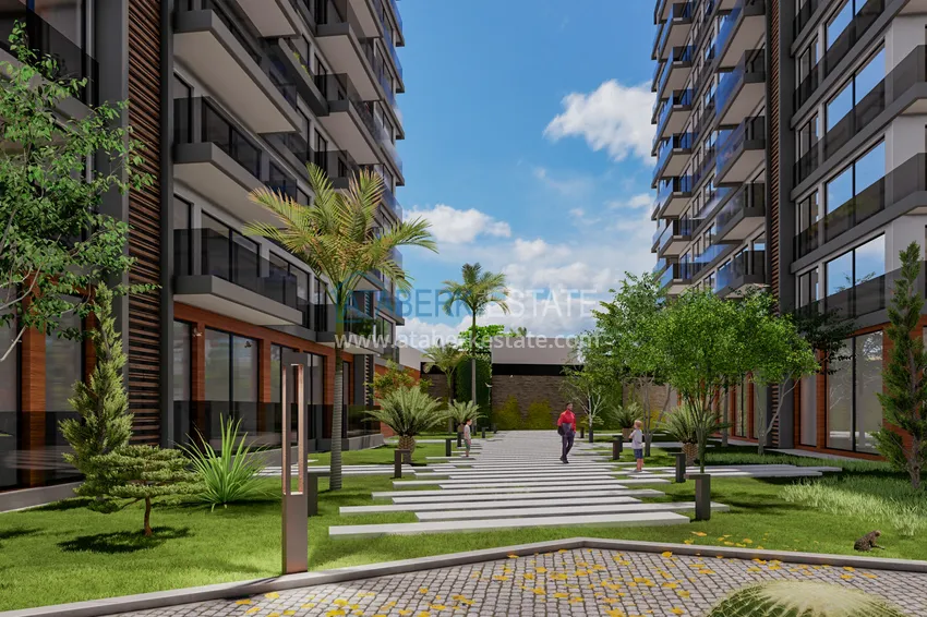 Nowy duży projekt kompleksu mieszkalnego w Antalyi - Altintash 8 