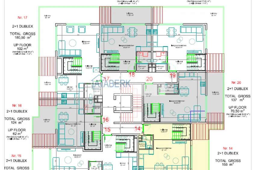 Kupuj taniej Apartamenty od dewelopera w centrum Alanyi w nowoczesnym kompleksie mieszkalnym  5 