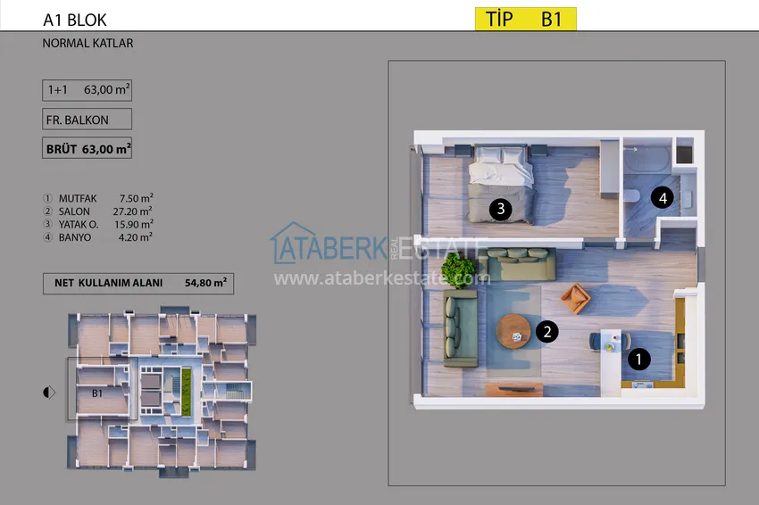 Kupuj taniej Nowy duży projekt kompleksu mieszkalnego w Antalyi - Altintash 6 