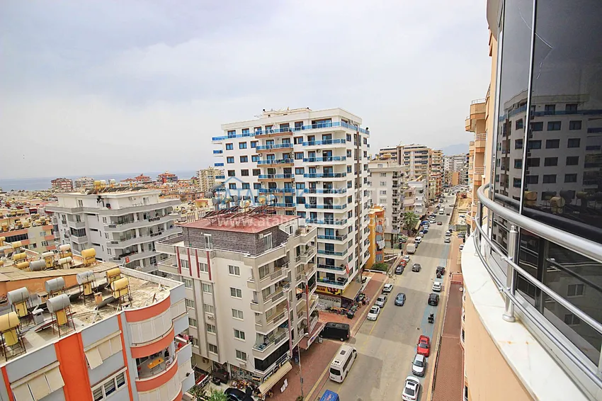 Kupuj  Apartament w Mahmutlarze z autorskim remontem, przeszklonymi balkonami i widokiem na morze 24 