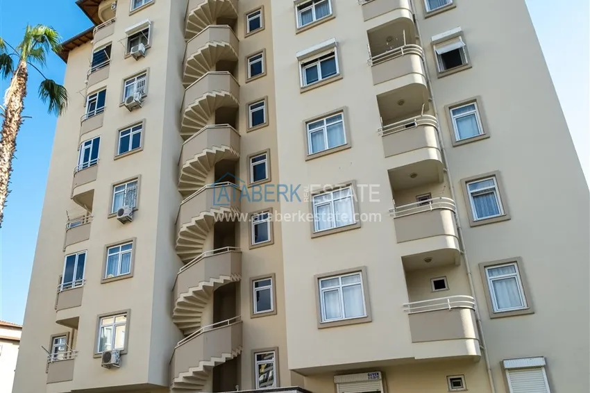 Czteropokojowe mieszkanie w centrum Alanyi w nowoczesnej rezydencji 10 