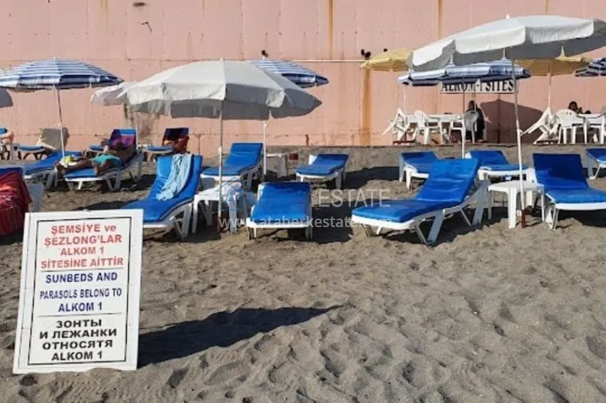 Mieszkanie do wynajęcia w Mahmutlar w kompleksie przy plaży  22 