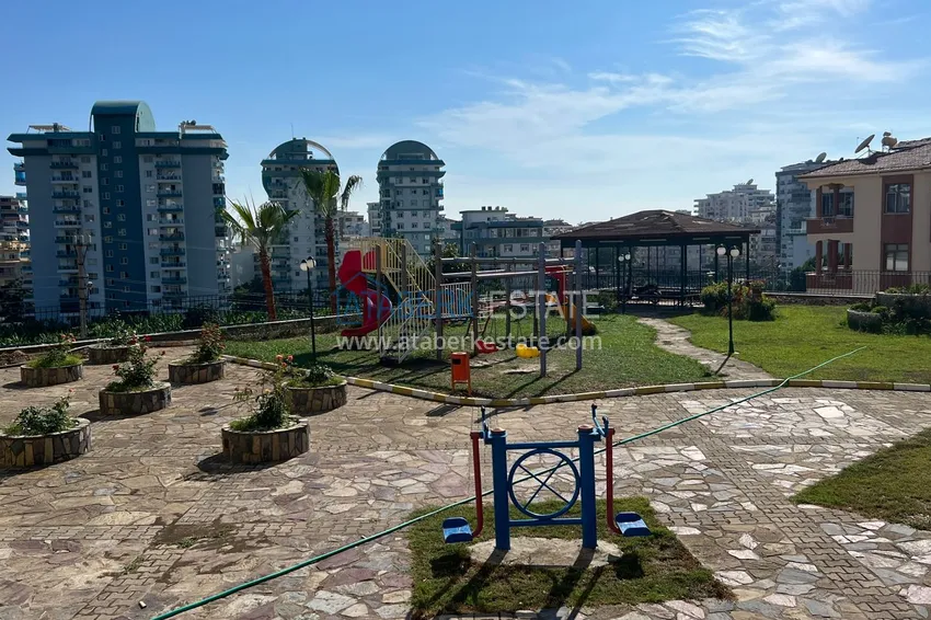 Apartament z 2 sypialniami w Mahmutlar z otwartym widokiem  5 