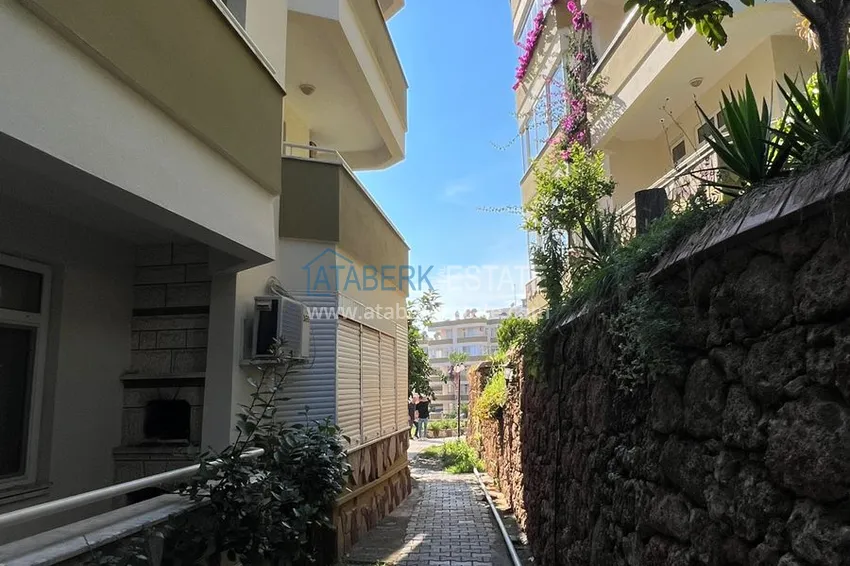 Apartament z 2 sypialniami w Mahmutlar z otwartym widokiem  9 