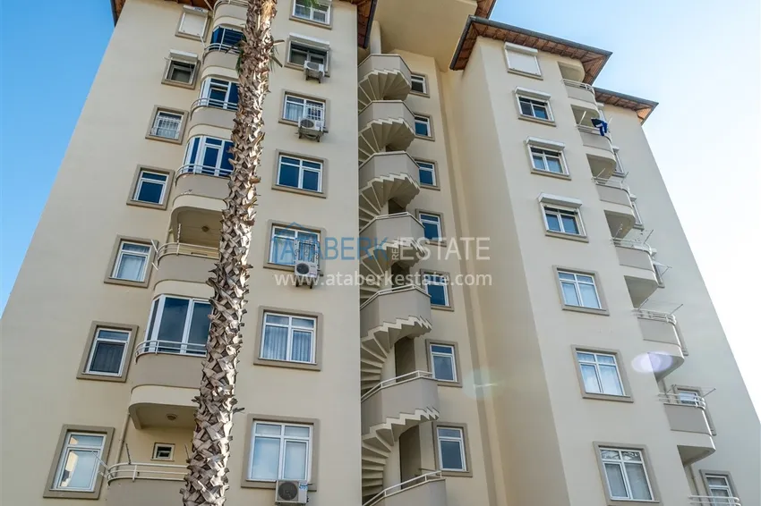 Czteropokojowe mieszkanie w centrum Alanyi w nowoczesnej rezydencji 9 