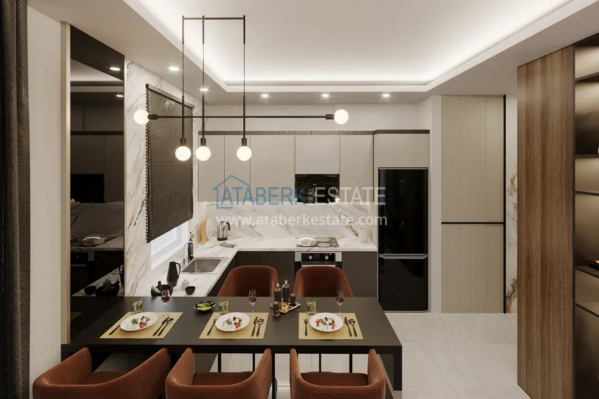 Kupuj  Apartament i penthouse w Alanyi - dzielnica Tosmur, od inwestora w kompleksie w trakcie budowy 2 