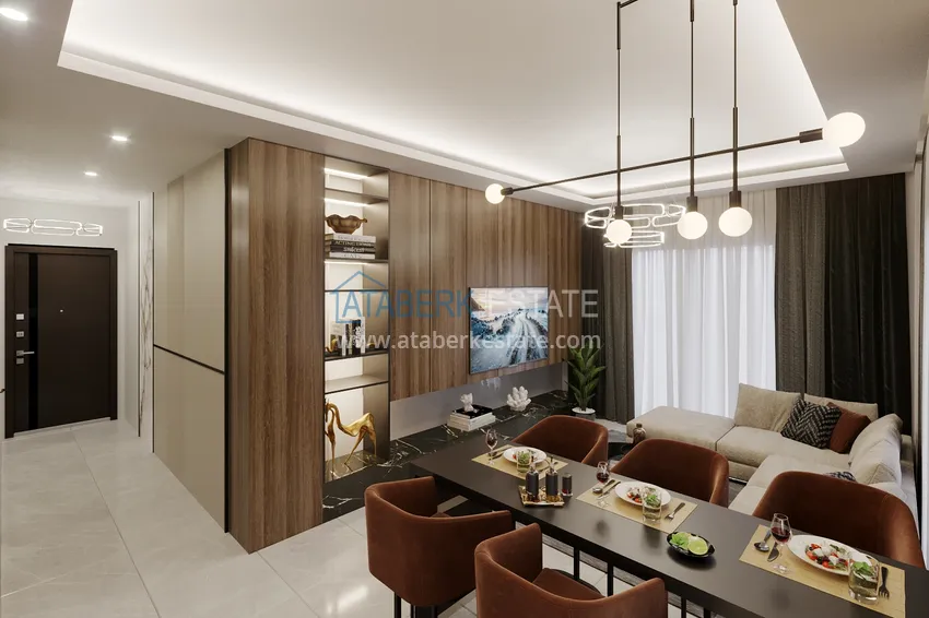 Kupuj  Apartament i penthouse w Alanyi - dzielnica Tosmur, od inwestora w kompleksie w trakcie budowy 4 