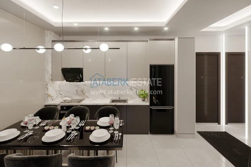 Kupuj  Apartament i penthouse w Alanyi - dzielnica Tosmur, od inwestora w kompleksie w trakcie budowy 9 
