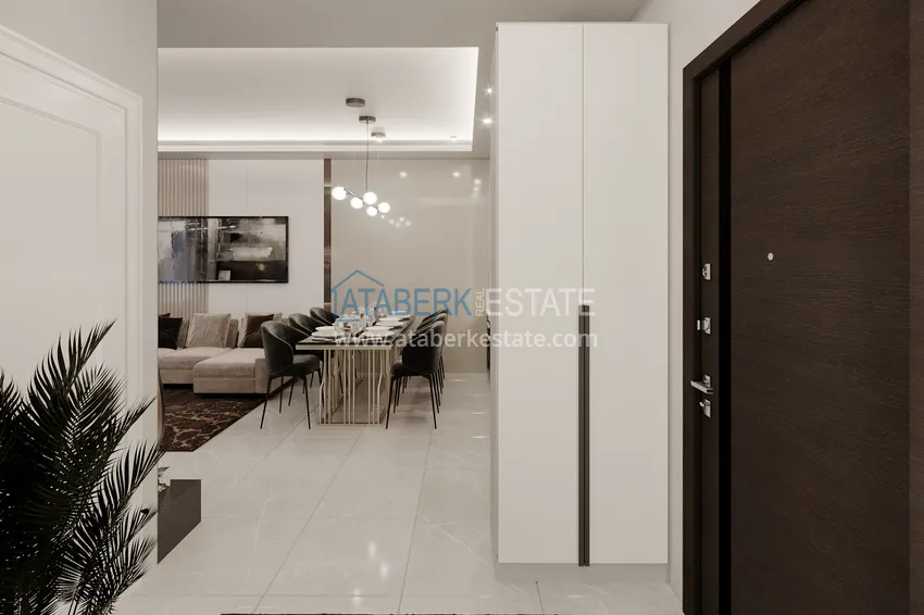 Kupuj  Apartament i penthouse w Alanyi - dzielnica Tosmur, od inwestora w kompleksie w trakcie budowy 13 