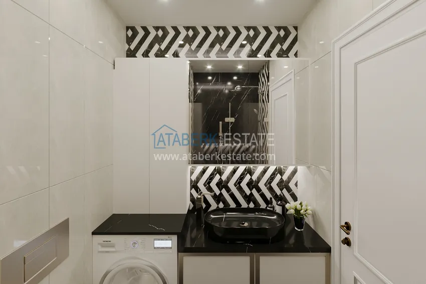 Kupuj  Apartament i penthouse w Alanyi - dzielnica Tosmur, od inwestora w kompleksie w trakcie budowy 14 