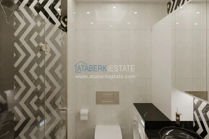 Kupuj  Apartament i penthouse w Alanyi - dzielnica Tosmur, od inwestora w kompleksie w trakcie budowy 17 