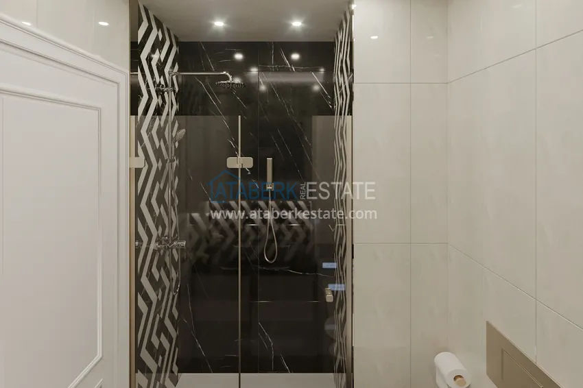Kupuj  Apartament i penthouse w Alanyi - dzielnica Tosmur, od inwestora w kompleksie w trakcie budowy 18 