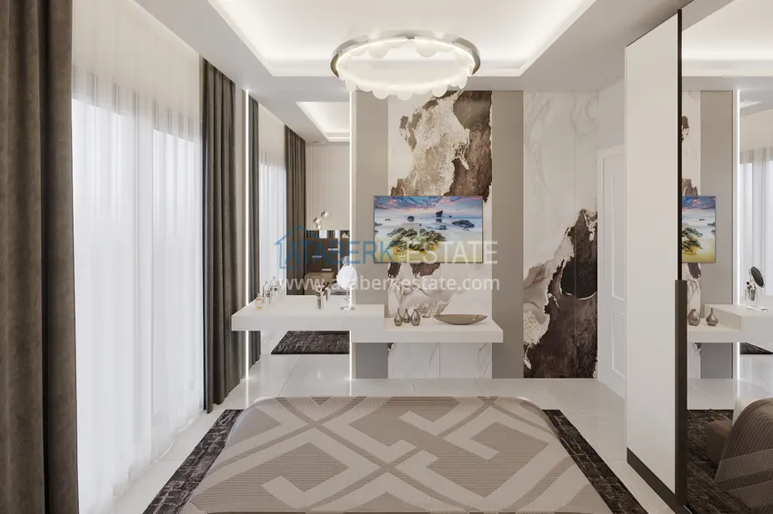 Kupuj  Apartament i penthouse w Alanyi - dzielnica Tosmur, od inwestora w kompleksie w trakcie budowy 21 
