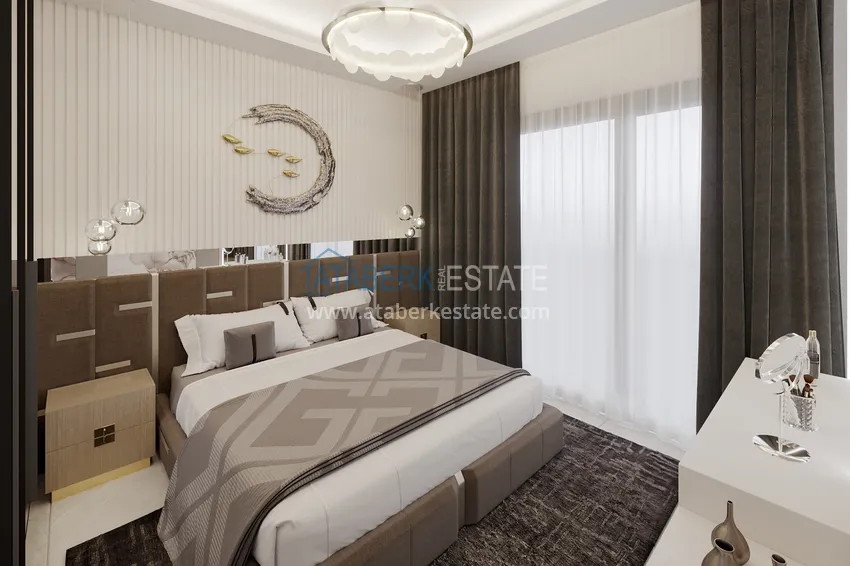 Kupuj  Apartament i penthouse w Alanyi - dzielnica Tosmur, od inwestora w kompleksie w trakcie budowy 22 