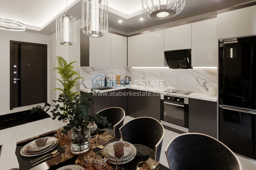 Kupuj  Apartament i penthouse w Alanyi - dzielnica Tosmur, od inwestora w kompleksie w trakcie budowy 26 