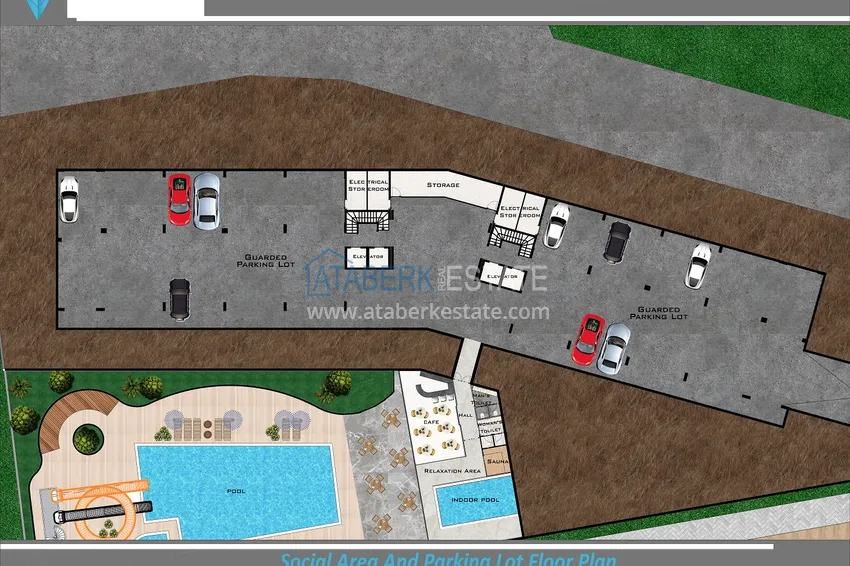Kupuj taniej Nowy kompleks mieszkaniowy w dzielnicy Oba, Alanya. Apartamenty od dewelopera  1 