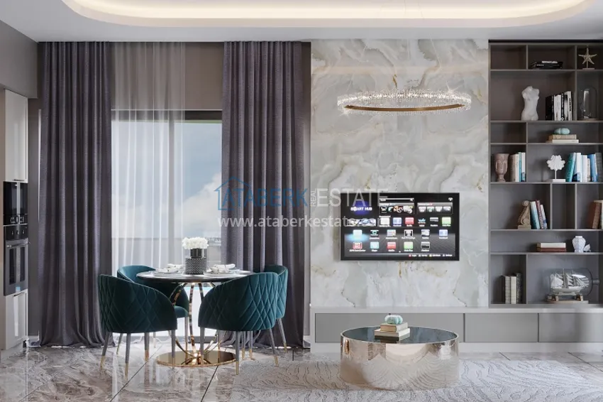 Kupuj  Nowy kompleks mieszkaniowy w dzielnicy Oba, Alanya. Apartamenty od dewelopera  2 