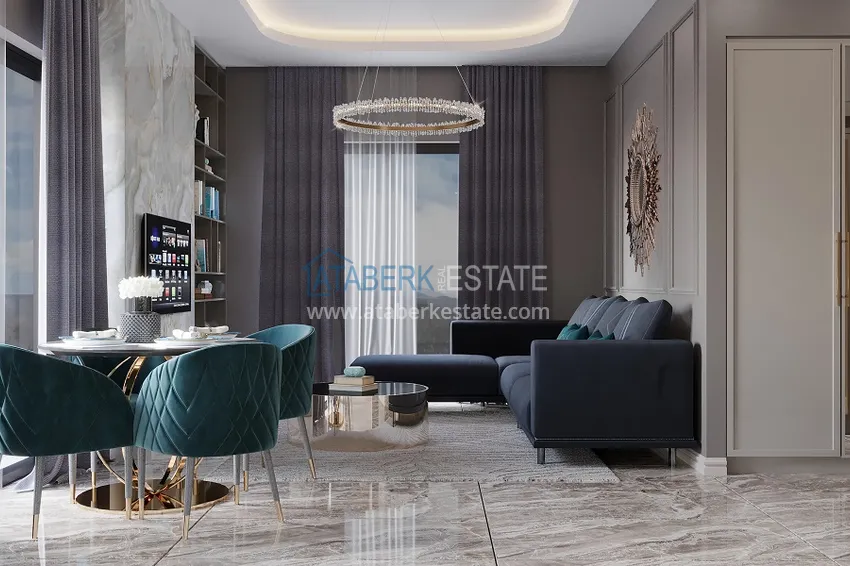 Kupuj  Nowy kompleks mieszkaniowy w dzielnicy Oba, Alanya. Apartamenty od dewelopera  3 