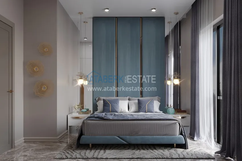 Kupuj  Nowy kompleks mieszkaniowy w dzielnicy Oba, Alanya. Apartamenty od dewelopera  4 