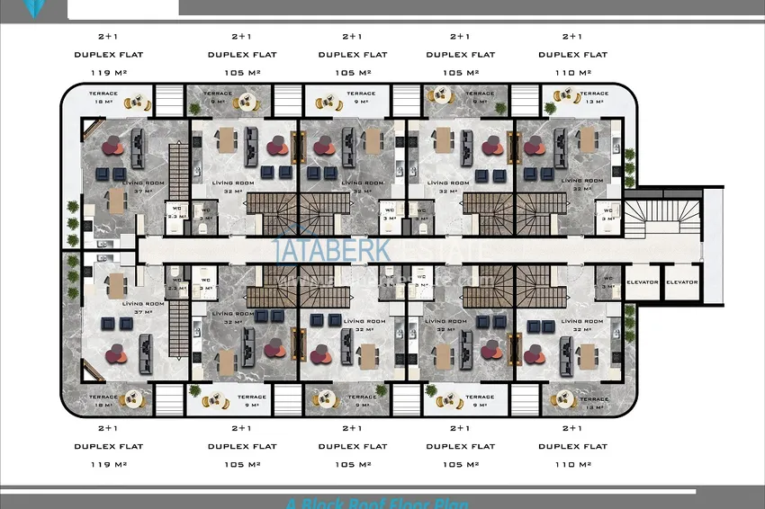Kupuj taniej Nowy kompleks mieszkaniowy w dzielnicy Oba, Alanya. Apartamenty od dewelopera  6 