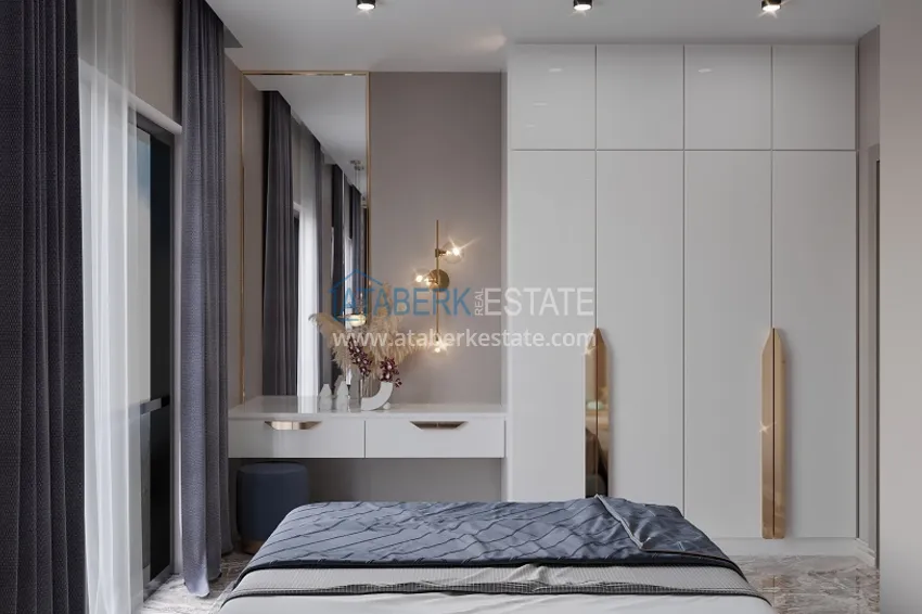 Kupuj  Nowy kompleks mieszkaniowy w dzielnicy Oba, Alanya. Apartamenty od dewelopera  5 