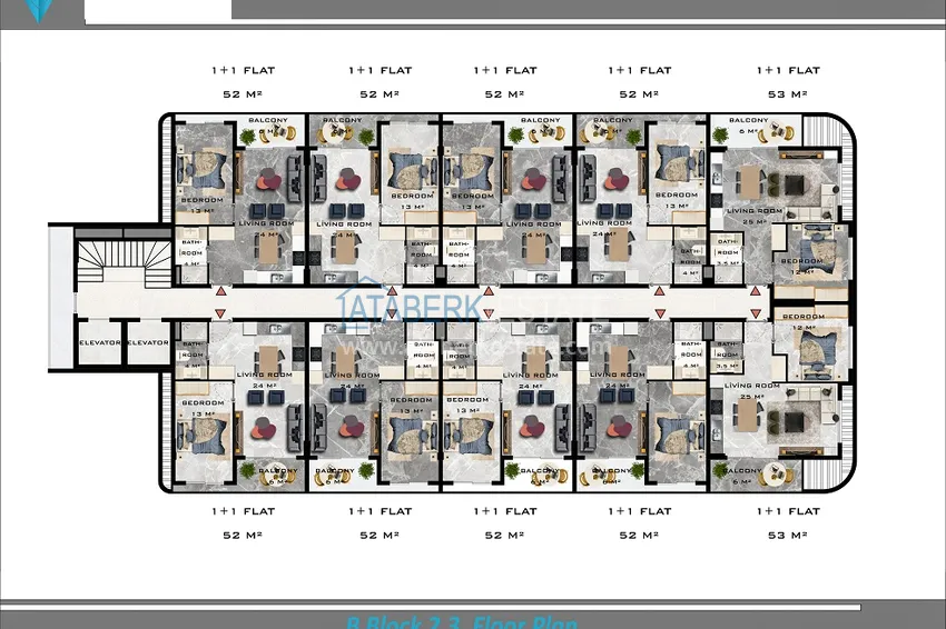 Kupuj taniej Nowy kompleks mieszkaniowy w dzielnicy Oba, Alanya. Apartamenty od dewelopera  9 