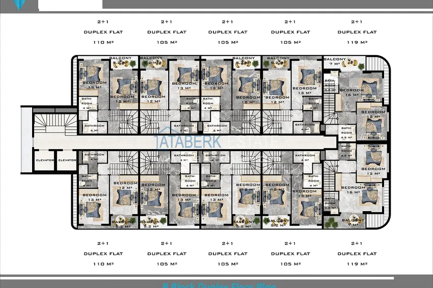 Kupuj taniej Nowy kompleks mieszkaniowy w dzielnicy Oba, Alanya. Apartamenty od dewelopera  11 