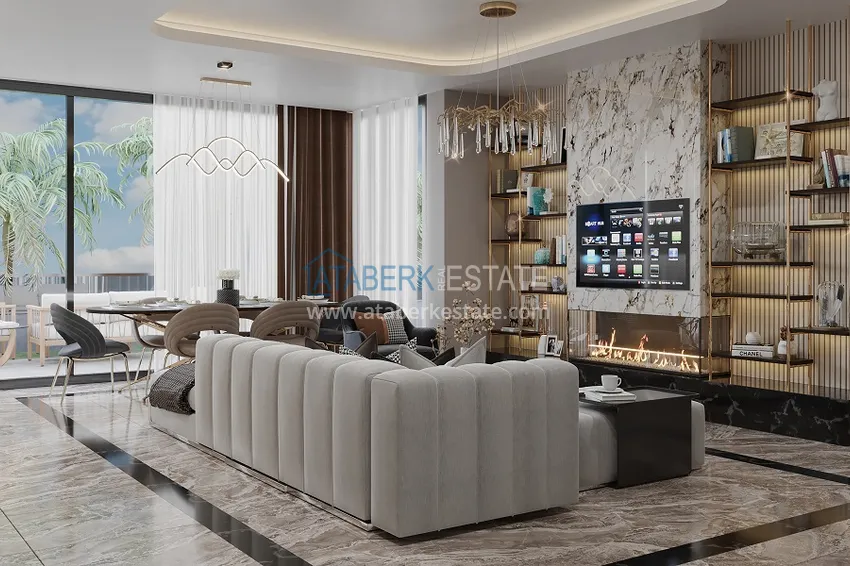 Kupuj  Nowy kompleks mieszkaniowy w dzielnicy Oba, Alanya. Apartamenty od dewelopera  9 