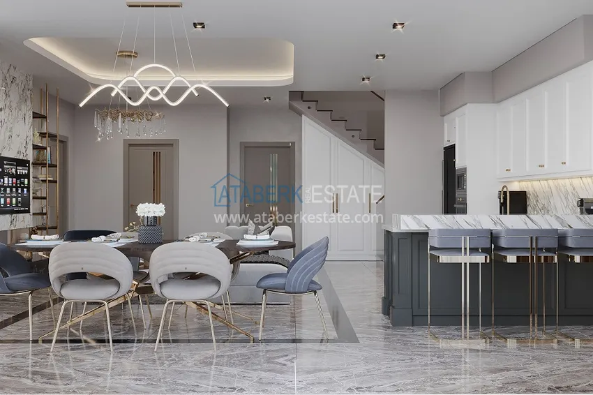 Kupuj  Nowy kompleks mieszkaniowy w dzielnicy Oba, Alanya. Apartamenty od dewelopera  10 