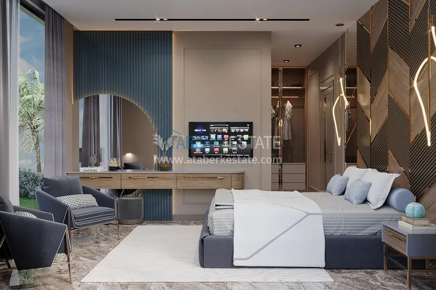 Kupuj  Nowy kompleks mieszkaniowy w dzielnicy Oba, Alanya. Apartamenty od dewelopera  11 