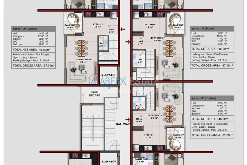 Kupuj taniej Nowy kompleks mieszkalny w okolicy Oba! Apartamenty od dewelopera 5 