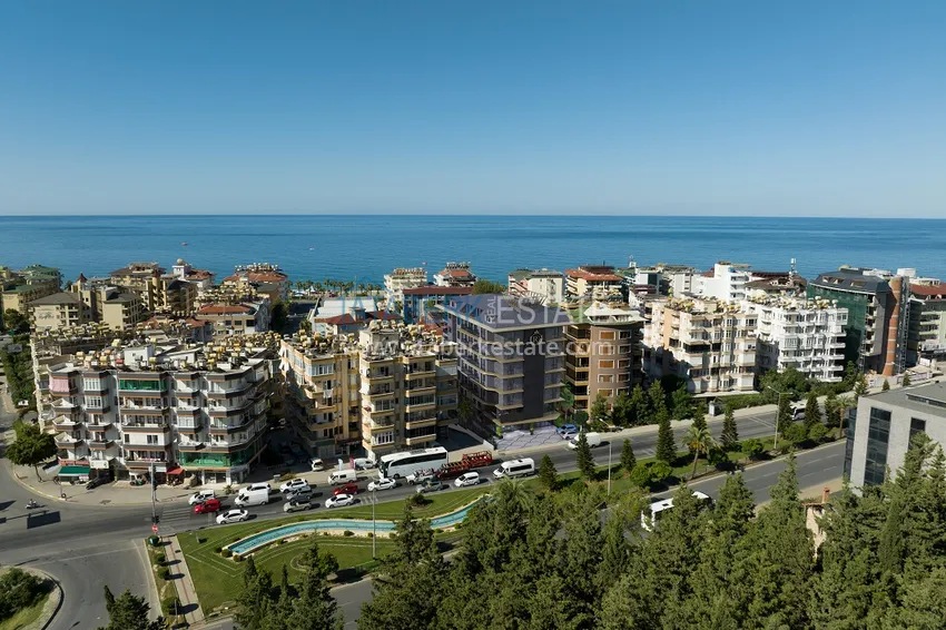 Nowy kompleks mieszkalny w centrum Alanyi, plaża Kleopatra - apartamenty od dewelopera  1 