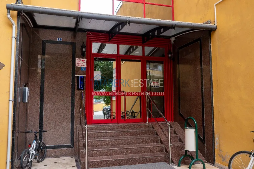 Mieszkanie z dwiema sypialniami do wynajęcia w centrum Alanyi w kompleksie mieszkalnym  19 