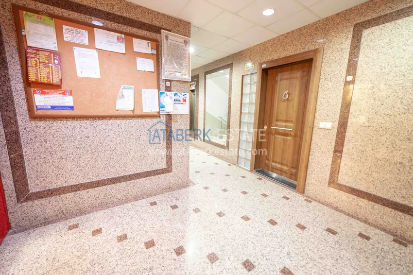 Mieszkanie z dwiema sypialniami do wynajęcia w centrum Alanyi w kompleksie mieszkalnym  21 