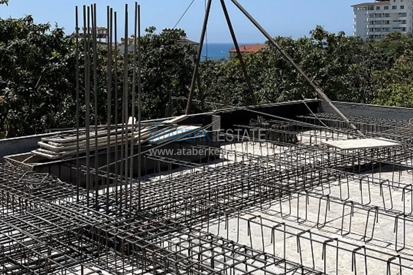 Apartamenty z widokiem na morze od dewelopera w centrum Alanyi — Plaża Kleopatra  15 