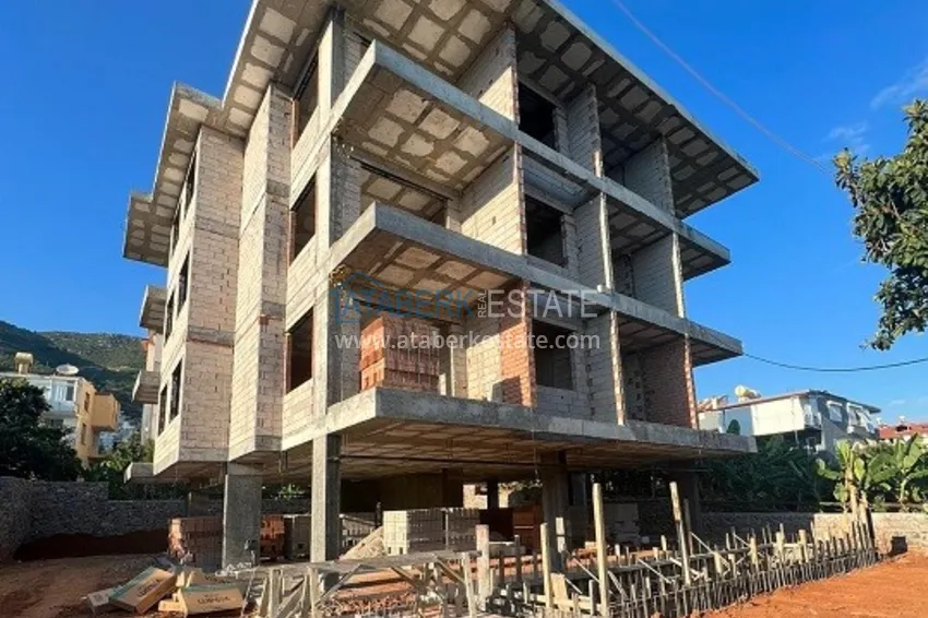 Apartamenty z widokiem na morze od dewelopera w centrum Alanyi — Plaża Kleopatra  7 