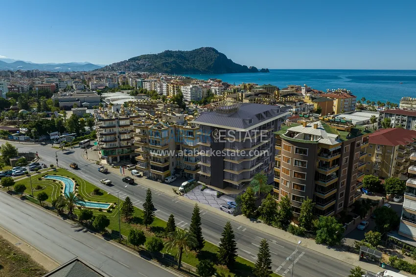 Nowy kompleks mieszkalny w centrum Alanyi, plaża Kleopatra - apartamenty od dewelopera  5 