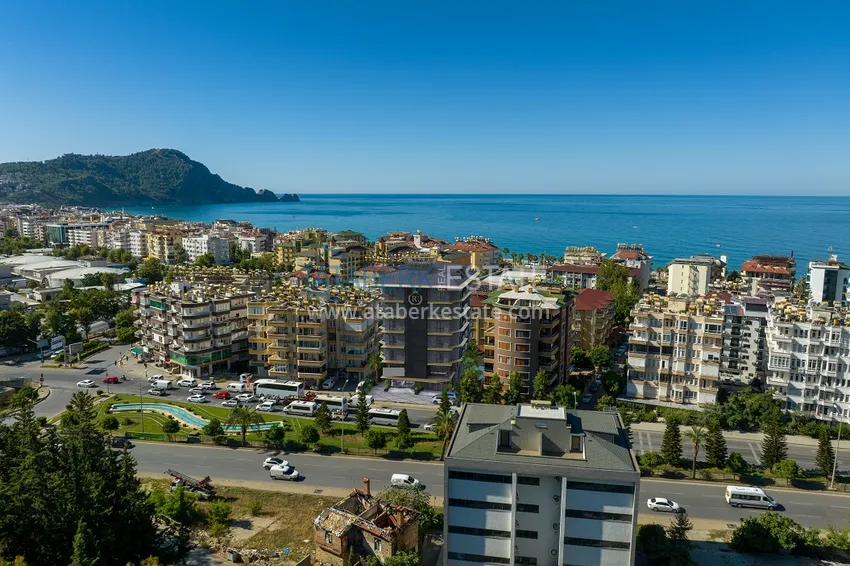 Nowy kompleks mieszkalny w centrum Alanyi, plaża Kleopatra - apartamenty od dewelopera  9 