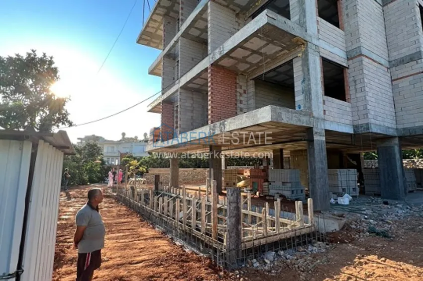 Apartamenty z widokiem na morze od dewelopera w centrum Alanyi — Plaża Kleopatra  5 