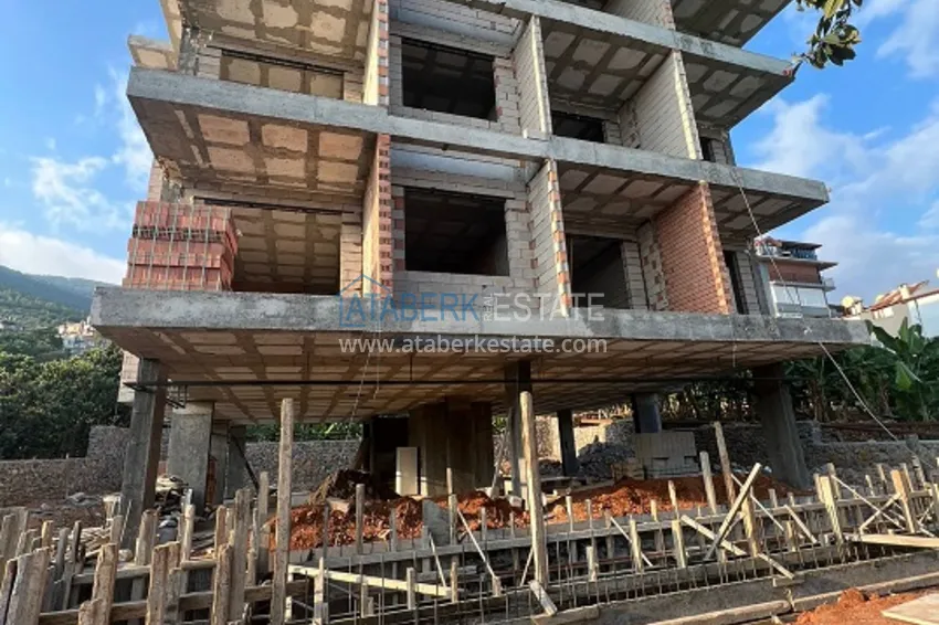 Apartamenty z widokiem na morze od dewelopera w centrum Alanyi — Plaża Kleopatra  6 