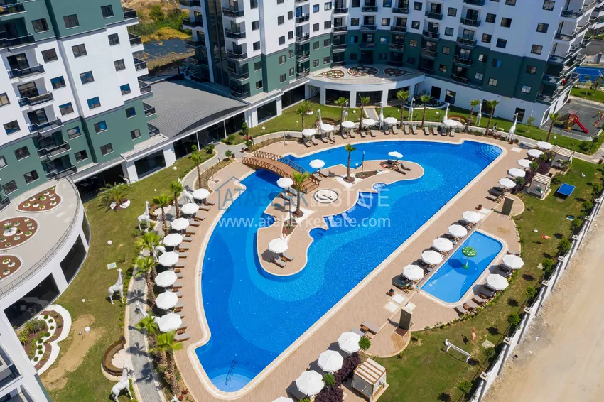 Mieszkanie do wynajęcia w Alanya — Mahmutlar w luksusowej rezydencji A59 3 