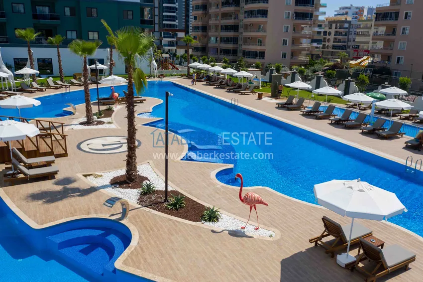 Mieszkanie do wynajęcia w Alanya — Mahmutlar w luksusowej rezydencji A59 4 