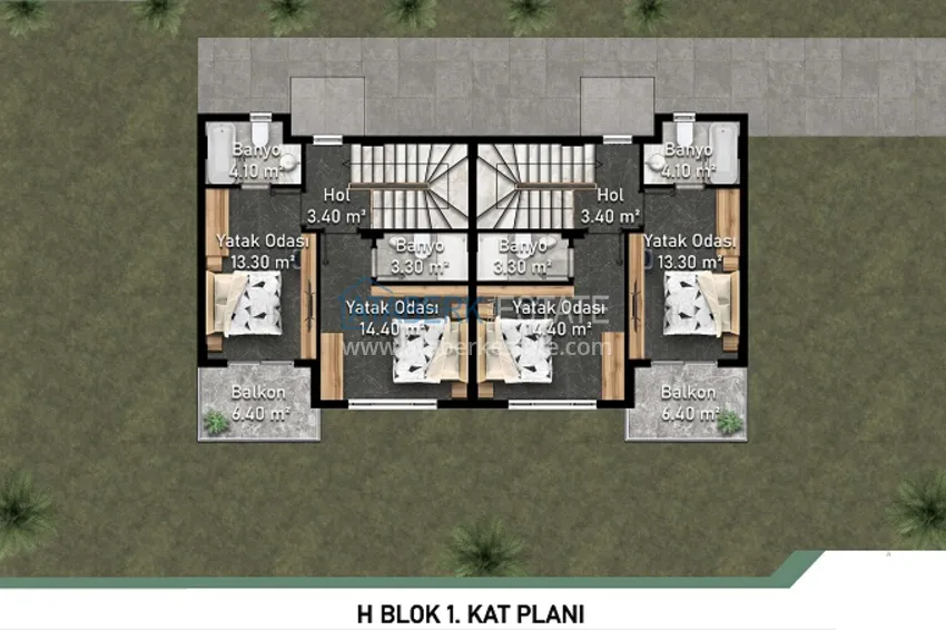 Kupuj taniej Nowy oryginalny projekt kompleksu mieszkalnego w dzielnicy Kargicak 8 